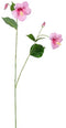 Louis maes - Hibiscus l110 cm roze zijde nepbloem