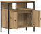 vidaXL - Wastafelkast - 60x30x60 - cm - spaanplaat - ambachtelijk - eikenkleurig