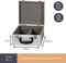 Perel Cd-koffer 1823-290 - Aluminium - 40 cd's - Grijs