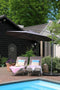 PimXL Zweefparasol - Ø300 cm - Antraciet
