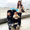 Deryan Rolo X2 - Dubbele Buggy - Compact vouwbaar - Nougat