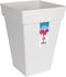 Elho Loft Urban - Vierkant Hoog 37 - Plantenbak met waterreservoir - Wit