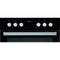 Bauknecht HEKO BLACK 500 P - Inbouwset Oven en Keramische Kookplaat - Pyrolyse-zelfreiniging - Zwart