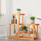 vidaXL - Plantenstandaard - 90x25x73,5 - cm - massief - vurenhout