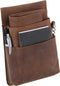Alassio heuptas - notitieboek en balpen - voor kelnertas - hunter leer - bruin - JU-42195
