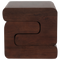 Urban Nature Culture Lugn - Bijzettafel - Mango hout - Walnootkleur 39.5 * 38 * 38 CM
