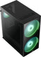Aerocool Python - PC Tower-hoes - Voor ATX / Micro ATX / Mini ITX - A-RGB met glas - Zwart