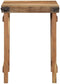 vidaXL - Eettafel - 55x60x76 - cm - Massief - Gerecycled - Hout