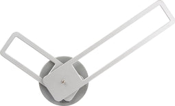 Karlsson Klok Little Big Time Rectangle - Zilver