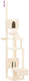 vidaXL - Kattenmeubel - vloer - tot - plafond - 277-303 - cm - crèmekleurig