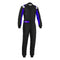 Race jumpsuit Sparco Rookie Zwart/Blauw Maat S