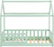 Juskys Marli - Kinderbed - Inclusief valbeveiliging en lattenbodem - Mint 80 x 160 cm