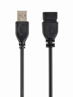 CablExpert CCP-USB2-AMAF-10 - Verlengkabel USB 2.0 - 3 m - Zwart