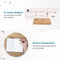 Partizzle - Verjaardagskaarten Set - 36 Stuks - Minimalistisch - Zwart en Wit (36 stuks)