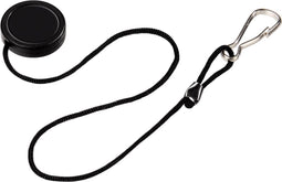 Hama - Houder voor objectiefdop - Bevestiging met karabijnhaak - Zwart