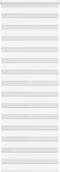 vidaXL - Zebra - rolgordijn - 70x200 - cm - stofbreedte - 65,9 - cm - polyester - wit