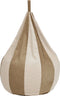 OYOY Iro Zitzak/Beanbag gestreept - Beige/Light Khaki