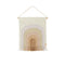 OYOY Living Design Follow The Rainbow - Regenboog Wandkleed - Decoratie Kinderkamer - Kraam cadeau - Chocoladebruin - Lavender