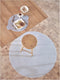 OYOY Moira Kinderservies set Crocodille Gustav - Servies kind - Offwhite
