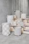 OYOY Moira Wasmand/Laundry basket met diertjes L - Multi