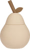 OYOY Pear Drinkfles/drinkbeker met rietje - Vanilla