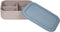 OYOY Yummy Brooddoos/Lunch box met indeling S - Blue/Clay