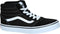 Vans YT Ward Hi - Hoge sneakers - Suede/Canvas - Black/White - Maat 38