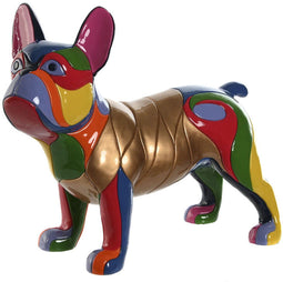 Decoratieve figuren Home ESPRIT Multicolour Hond 44 x 19 x 35,5 cm