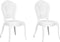 Set van 2 eetkamerstoelen VERMONT Wit