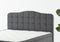 Dreamhouse Marrakech Opberg Boxspring Bed - 180x200 - VELVET ANTRACIET - Met veel Opbergruimte en Inclusief Hoofdbord.
