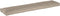 vidaXL - Ligbedkussen - Taupe - 180x40x8 - cm - Oxford - Stof