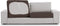 Kussenhoes Eysa ROC Bruin 85 x 15 x 60 cm Sofa
