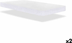 Matrashoes voor wiegjes Mi bollito Wit 1 x 70 x 140 cm Waterdicht 2 Stuks