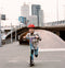 Nijdam Chrome Madness - Stuntstep Advanced - Aluminium - Zwart