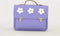 Own Stuff Lederen Kleuterboekentas Flowers - Lila/White