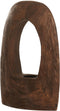 Light & Living Tafellamp Carini - Mangohout - 25cm - Bruin