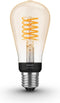 Philips Hue Filament White ST64 E27 - Slimme LED-lamp - Vintage ontwerp - Warmwit licht