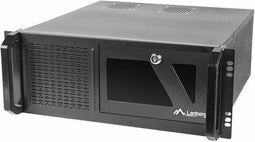 ATX Box Lanberg SC01-4504-08B 4U Black Rack