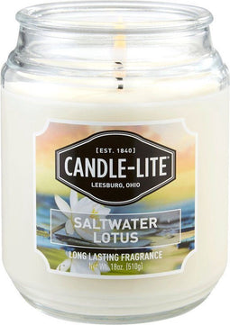 Candle Lite - Saltwater Lotus - 110 branduren