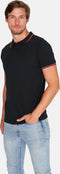 Mario Russo Polo Edward - Polo Shirt Heren - 100% Katoen - Zwart