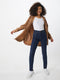Scarlett - High - Denim met gerecyclede vezels en TENCEL - Tonal Stonewash