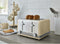 Swan 19020 - Retro Broodrooster - 4-Slot met ontdooifunctie - Creme