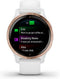 Garmin Venu 2S - GPS Smartwatch - Gezondheidsmonitoring en muziek - Rosé Goud (Wit)