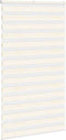 vidaXL - Zebra - Blind - 130x230cm - stofbreedte - 125,9cm - polyester - marmerbeige