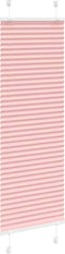 vidaXL - Plissé - rolgordijn - 40x150 - cm - stofbreedte - 39,4 - cm - polyester - roze