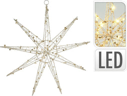 Star 40Led 50 cm Goud Diamond