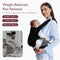 Ergonomische Babycarrier - Comfortabele Draagzak - 3 tot 20 kg - Zwart