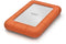 LaCie Rugged SSD - 2TB - USB 3.2 Gen2 10Gb/s - Oranje