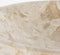 Mica Decorations Finnos Schaal op Voet - H11 x Ø25 cm - Marmer - Beige
