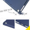 Accezz iPad Air 2 / iPad 2017 / iPad 6e gen / iPad Air - Smart Silicone Bookcase - Auto-wake functie - Blauw